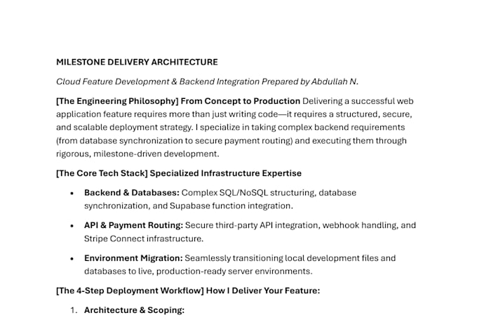 develop and deploy custom cloud features